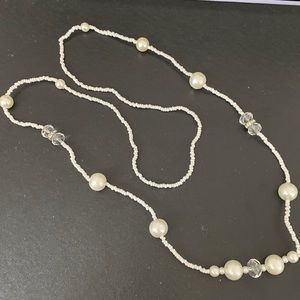 Seed Bead and Pearl Strand